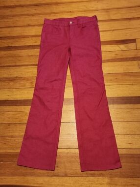 Tory Burch Red Denim Jeans 27